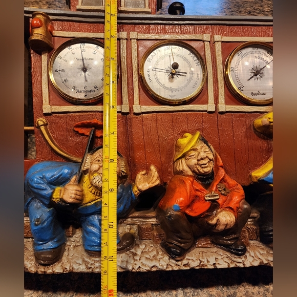 New Haven Vintage Train/Hobo Thermometer/Barometer - Picture 5 of 6